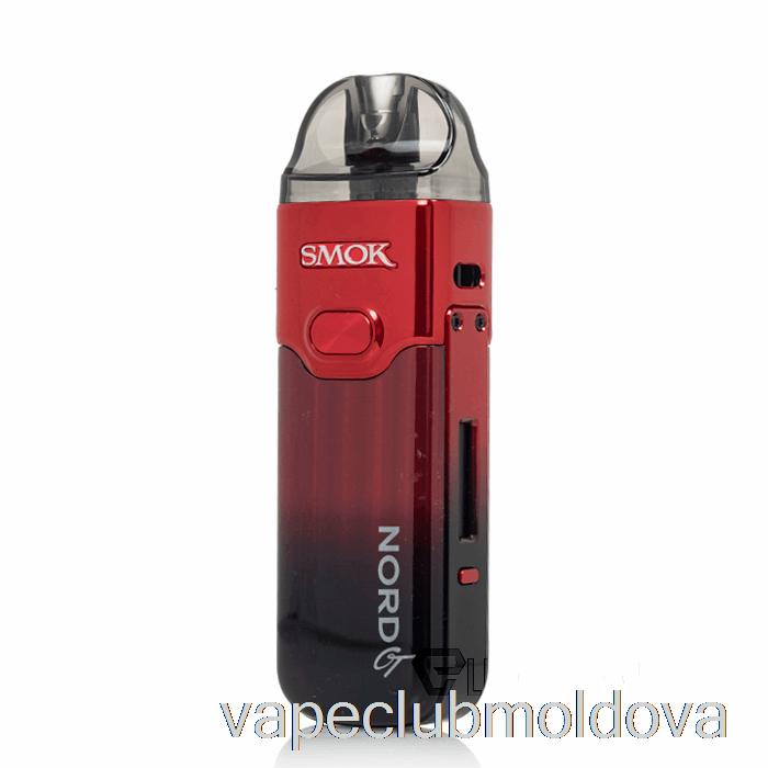 Kit Vape Pod Smok Nord Gt 80w Sistem Pod Roșu Negru